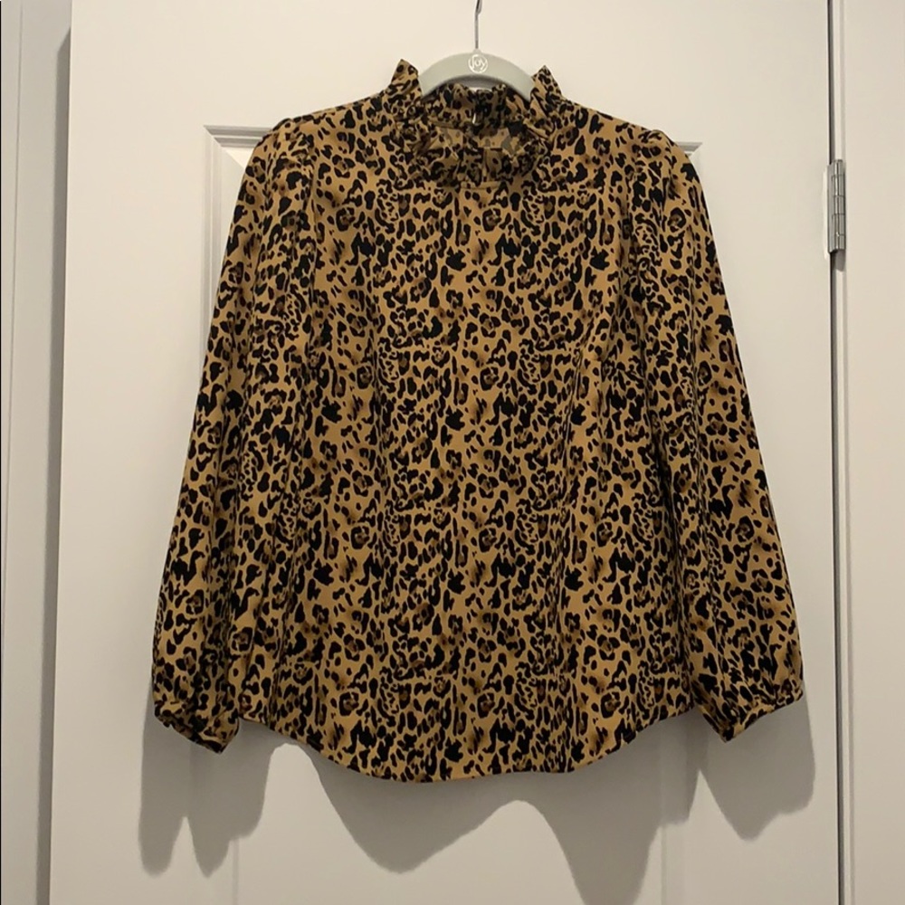 Leppard Print blouse